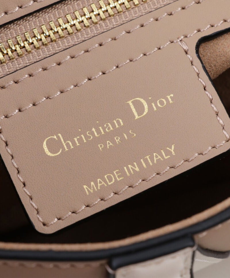 Christian Dior Saddle Bag With Strap Pink